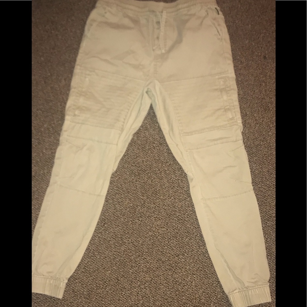 🔥🔥Tan Moto cross/zipper Jogger🔥🔥